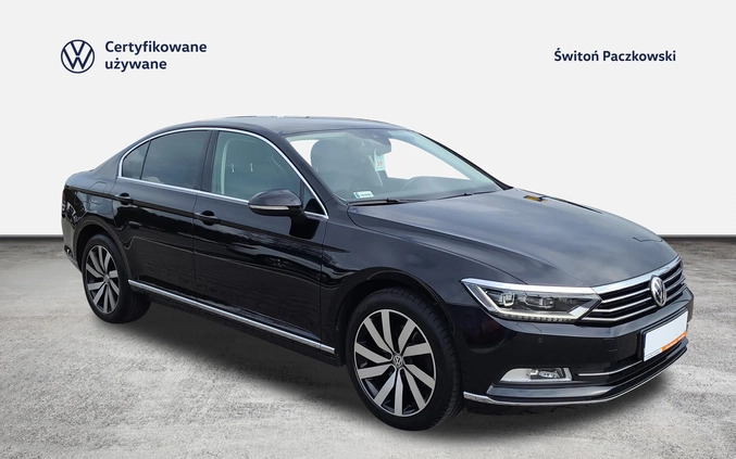 Volkswagen Passat cena 92900 przebieg: 133550, rok produkcji 2018 z Grudziądz małe 667